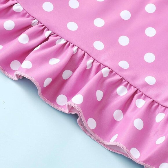 Toddler Baby Girls 2-Piece Swimsuit – Ruffle Tankini &‎ Bikini Bottom 12-18mo - Picture 4 of 6